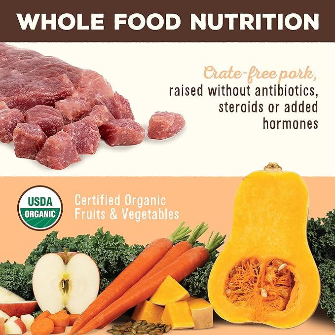 Primal Freeze Dried Raw Cat Food Nuggets Pork, Complete & Balanced Meal or Topper, Premium, Healthy, Grain Free, High Protein Raw Cat Food with Probiotics (14 oz)