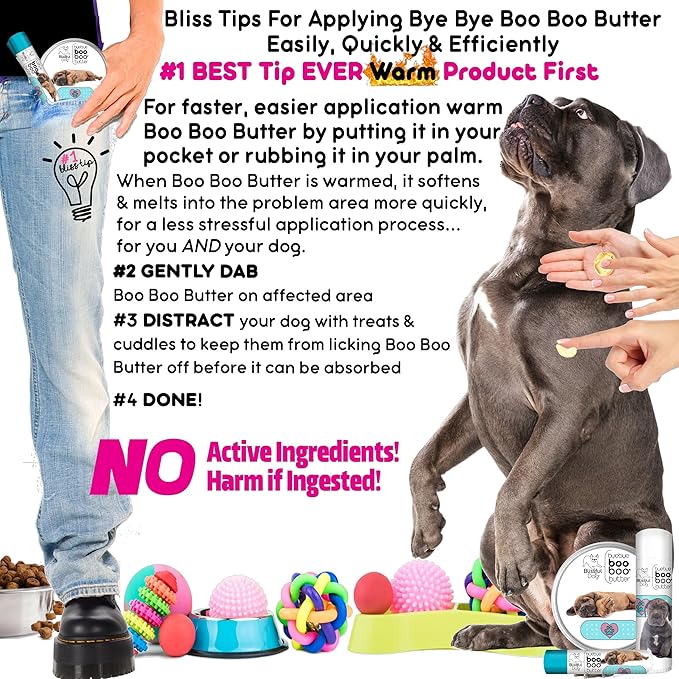 The Blissful Dog Cane Corso Boo Boo Butter, 0.15-Ounce
