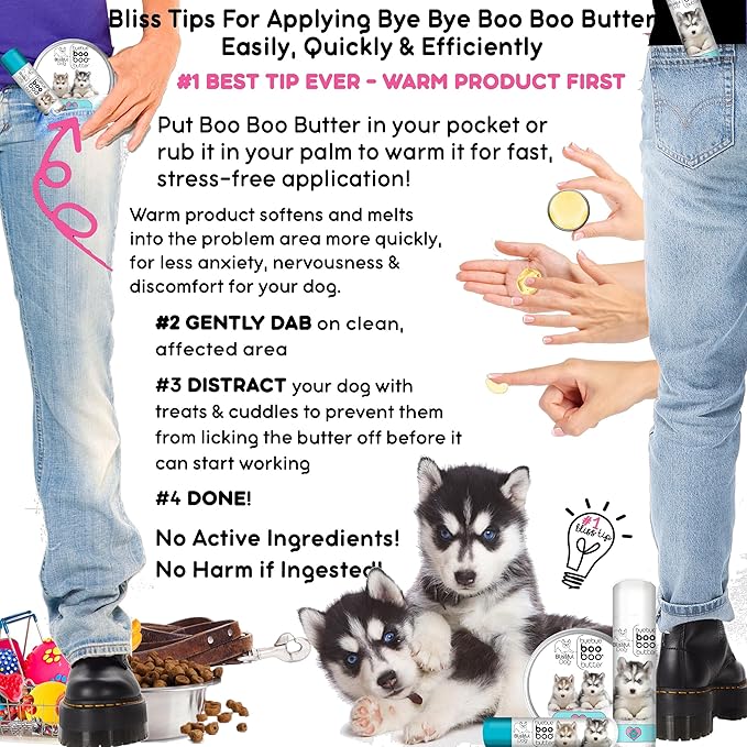 The Blissful Dog 2 oz TIN Husky Booboo Butter