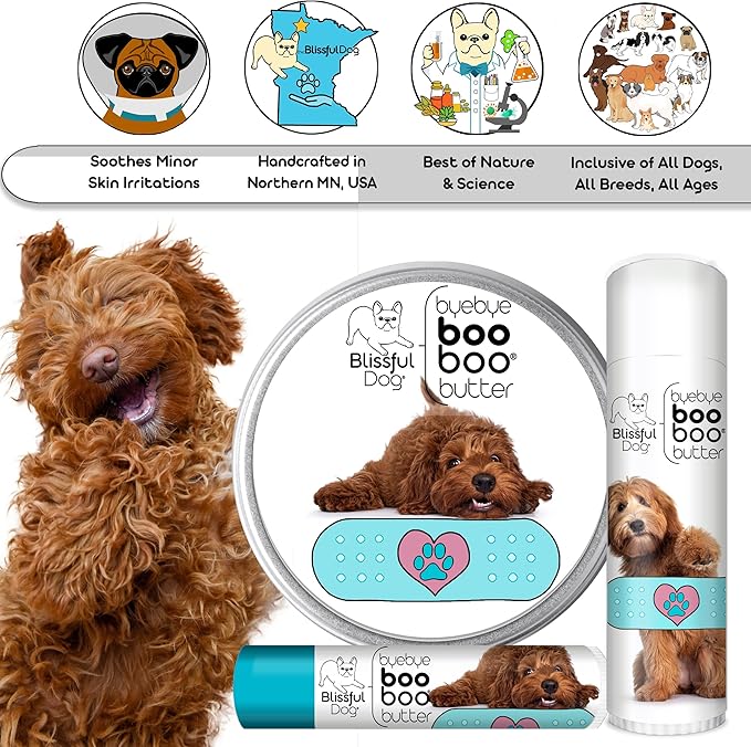 The Blissful Dog Labradoodle Boo Butter, 0.15 oz