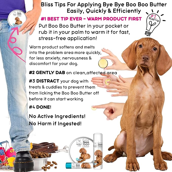 The Blissful Dog 8 oz TIN Vizsla Booboo Butter