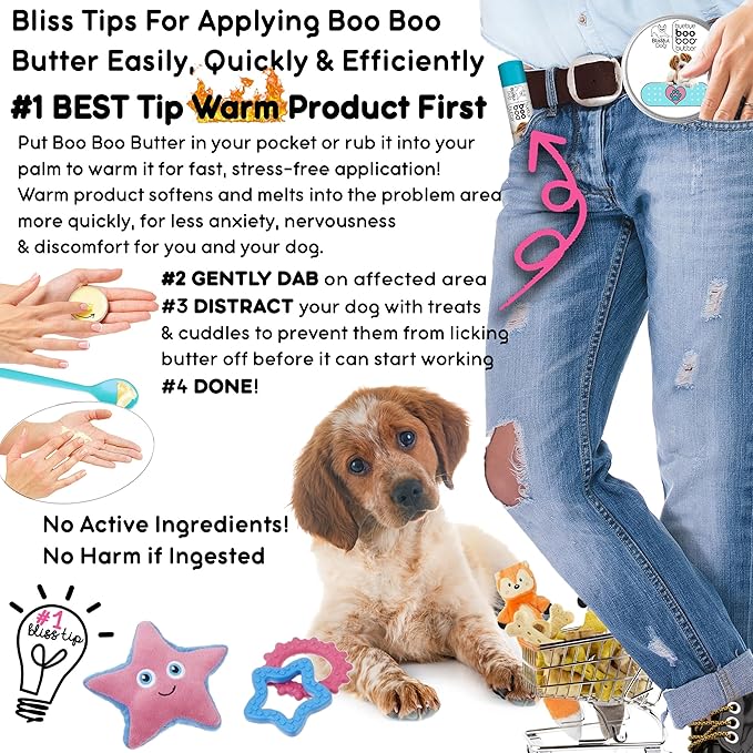 The Blissful Dog .50 oz Tube Brittany Booboo Butter