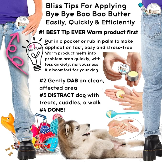 The Blissful Dog Malamute Boo Butter, 0.15 oz