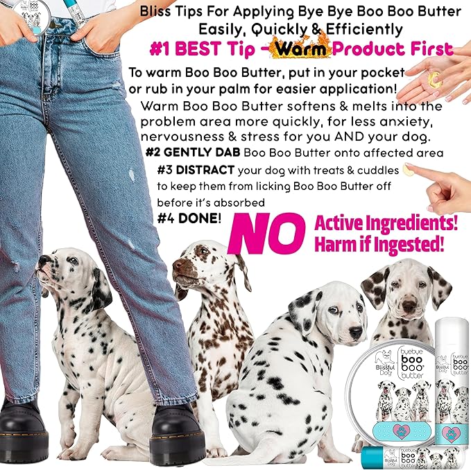 The Blissful Dog Dalmatian Boo Boo Butter, 2-Ounce