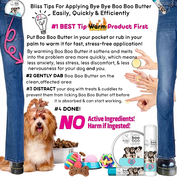 The Blissful Dog Havanese Boo Boo Butter, 2-Ounce