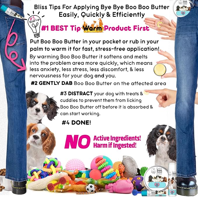 The Blissful Dog 8 oz TIN Cavalier King Charles Spaniel Booboo Butter