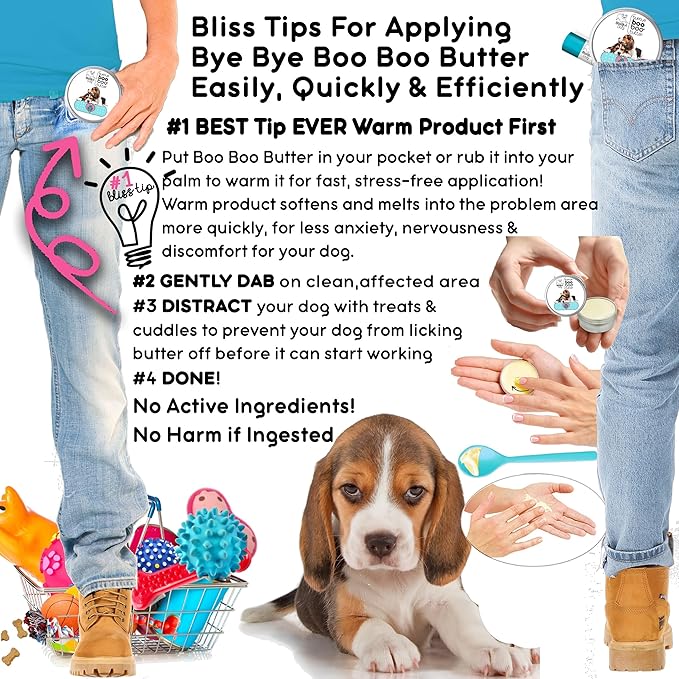 The Blissful Dog .15 oz Tube Beagle Booboo Butter