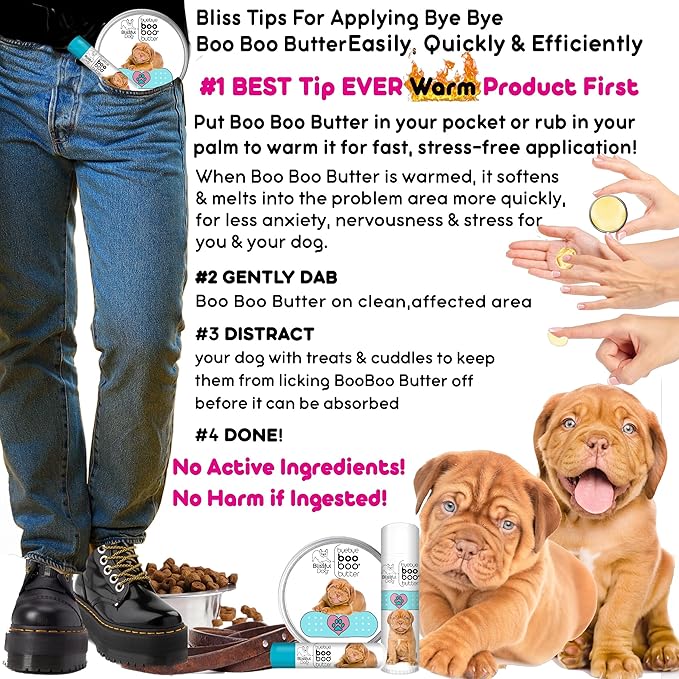 The Blissful Dog .50 oz Tube Dogue De Bordeaux Booboo Butter