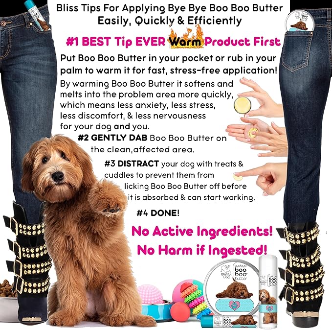 The Blissful Dog Labradoodle Boo Boo Butter, 16 oz.