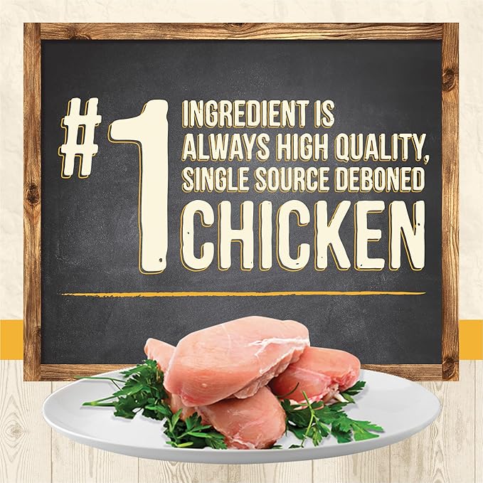 Merrick Limited Ingredient Diet Premium Grain Free And Natural Canned Pate Wet Cat Food, Chicken Recipe - (Pack of 24) 2.75 oz. Cans