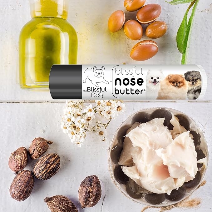 The Blissful Dog Pomeranian Unscented Nose Butter - Dog Nose Butter, 0.15 Ounce