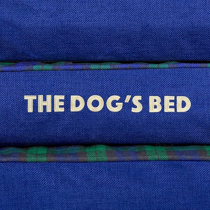 The Dog’s Bed, Med Black Watch Tartan 30x23.5, Memory Foam, Pain Relief: Arthritis, Hip & Elbow Dysplasia, Post Surgery, Lameness, Supportive, Calming, Waterproof Washable Cover, Veterinary Approved